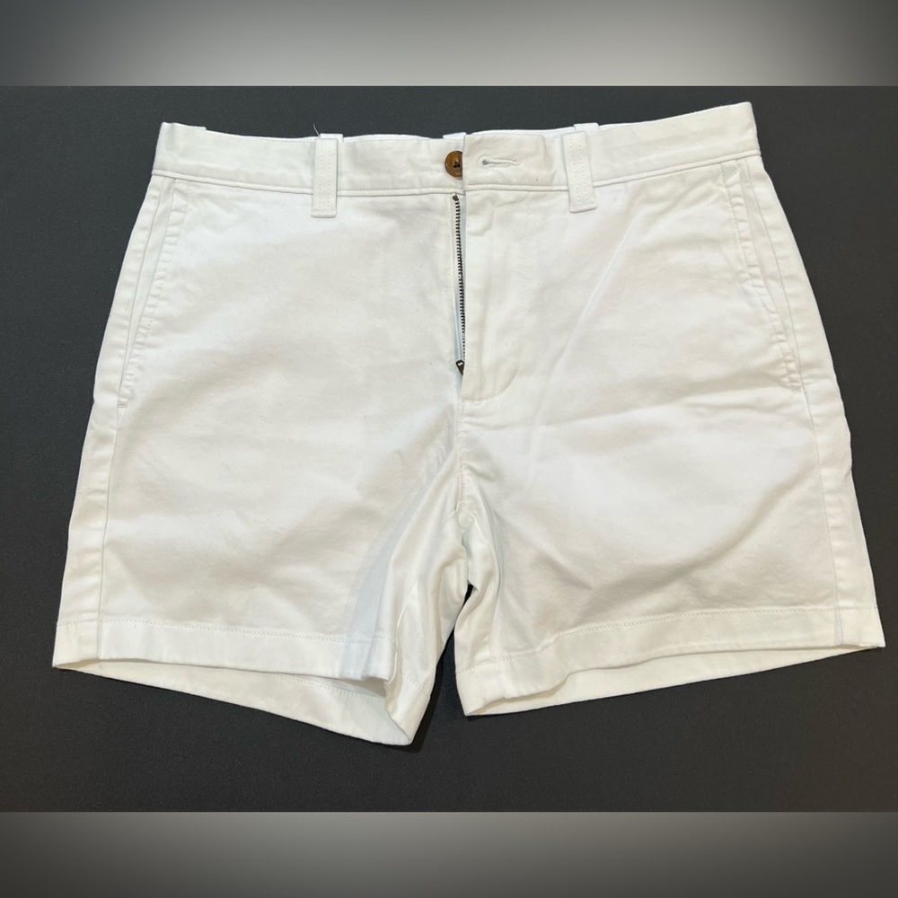 JCrew 5” white shorts